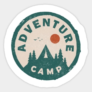 ADVENTURE CAMP Sticker